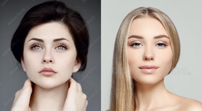 BRUNETTE or BLONDE