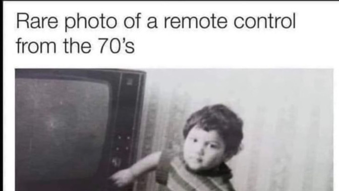 What is the oldest electronic device in your home?