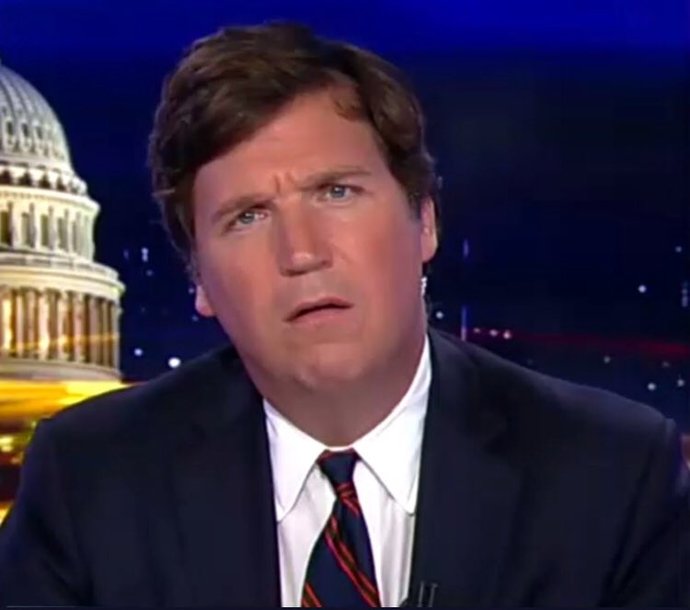 If Tucker hates him so much - why is he still entertaining the interviews and giving this man the outlet to ramble ?