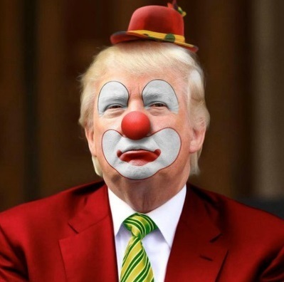 Was it tears of laughter for a clown or tears of pain and pity for a clown?