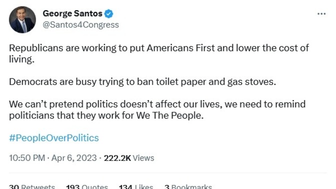 He lied about practically everything to get to where he is - so why is he lying and getting information about a toilet paper ban - 2020 much?