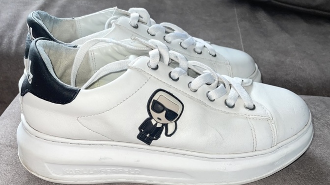 Are these Karl Lagerfeld sneakers cute?