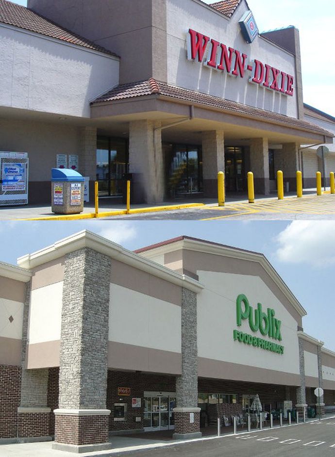 For those of you familiar these two Supermarkets which you prefer: Publix or Winn Dixie and why?