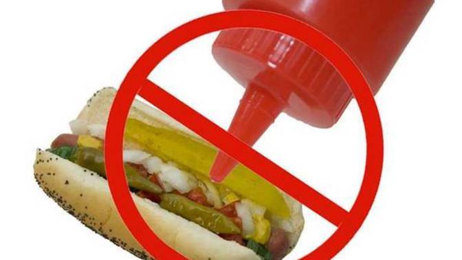 Let's settle this once and for all. Does ketchup belong on a hotdog?