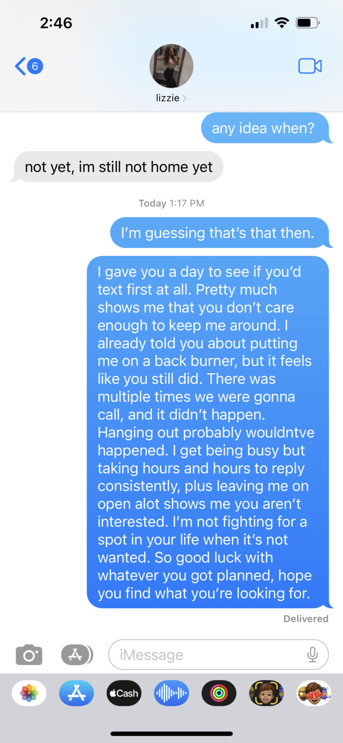 Do you think I handled this appropriately?