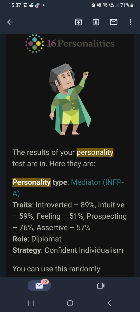 What’s your personality type?