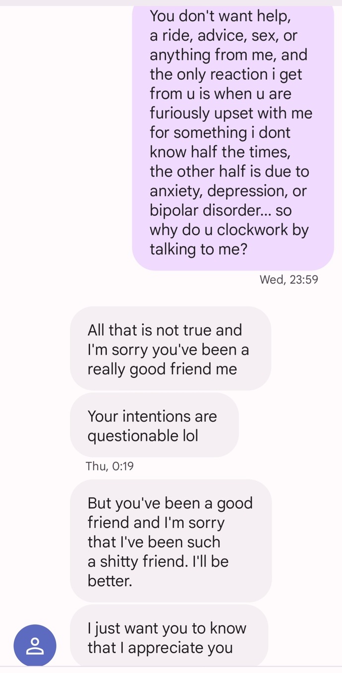 Girls, Can I have a girl analyze my text messaging?
