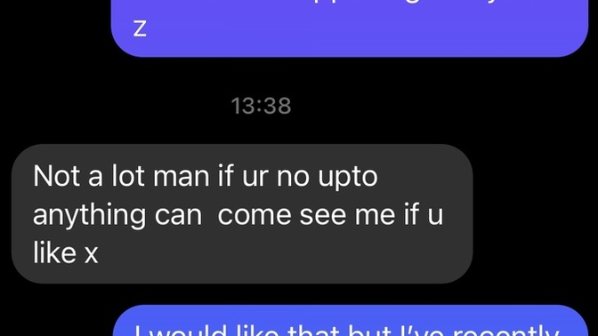 Does it seem like he just wants to use me?