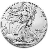 A silver dollar