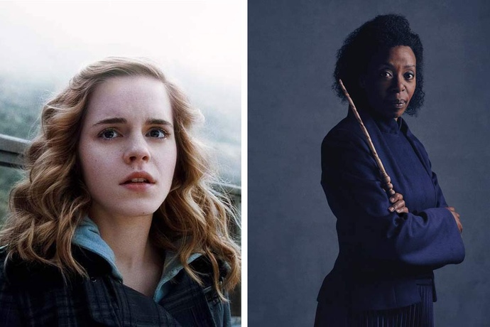 What do you guys think about making Hermione and Harry Potter black in the remake?