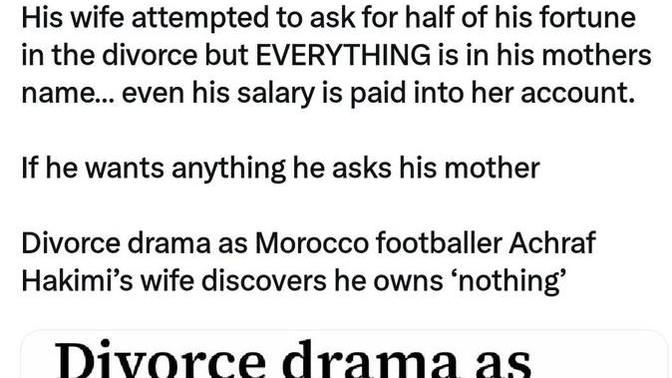 Did this guy crack the divorce code?