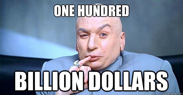 If you were given 100 billion dollars, what is the least sensible thing you would do?