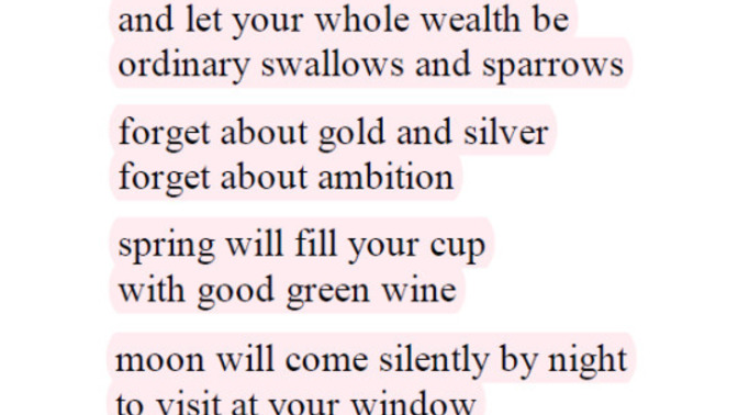 What are your thoughts about this poem?