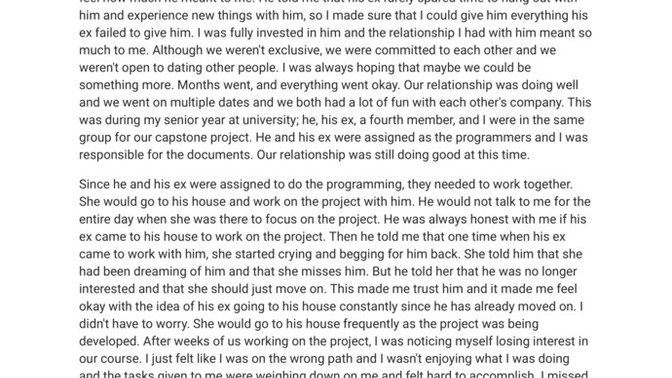 How can I get over the feeling of being used and unlovable after the guy I dated dumped me and plans to get back with his ex?