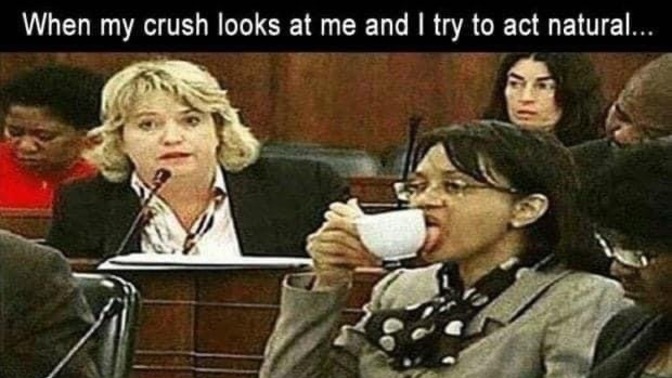 How would you react when your crush/apple of your eye approaches you?
