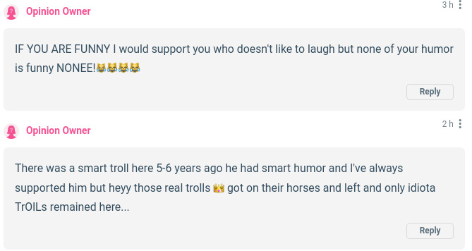 Since when do people get to decide how I troll?