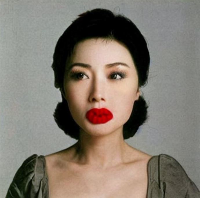 In your opinion, did this Korean model have too much lip fillers?