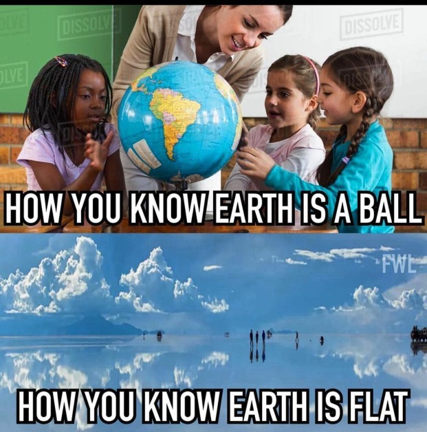 Should parents who raise a Flat-Earther be considered failures?