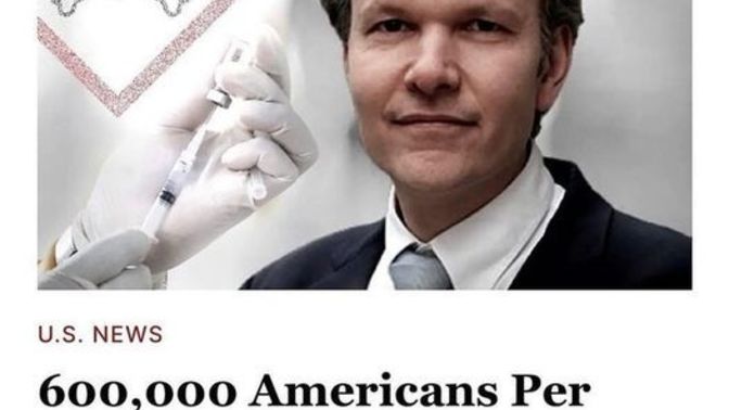 Josh Stirling an Analyst for Life Insurance says 600,000 Americans are dying from Vaccines, do you think he is right?