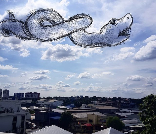 How often do you see shapes in the clouds?