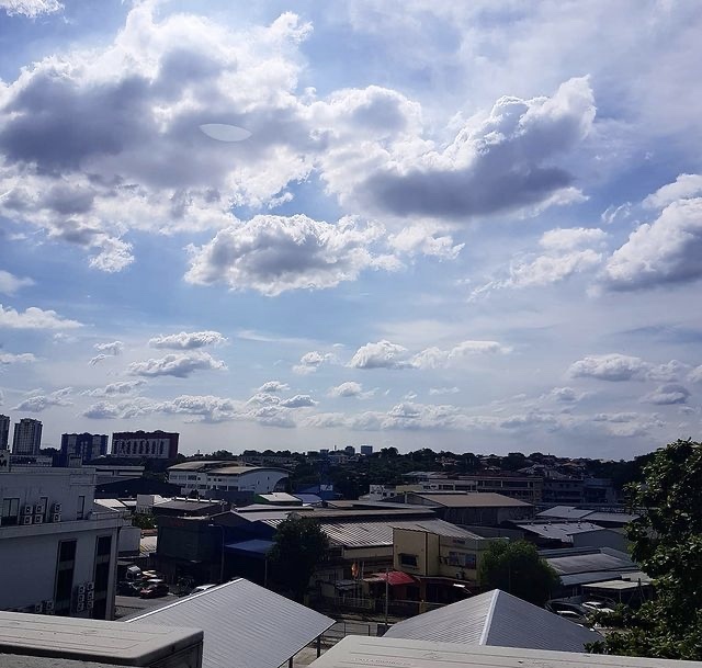 How often do you see shapes in the clouds?