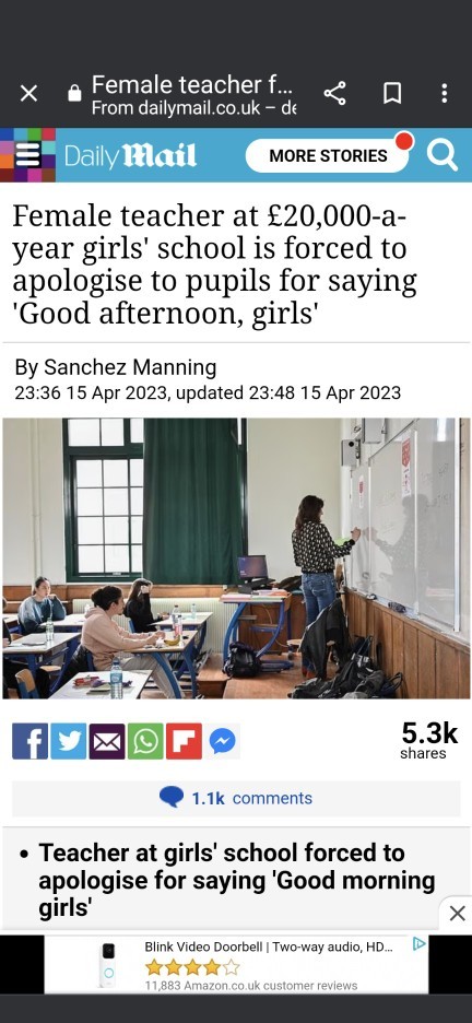 Has this gone too far?