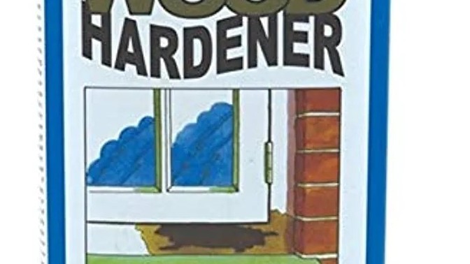 If a guy buys wood hardener what does it mean?
