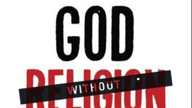 Believing in God vs religion?