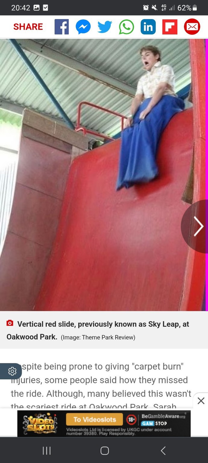Do you fear amusement park rides? If yes, which is the scariest?