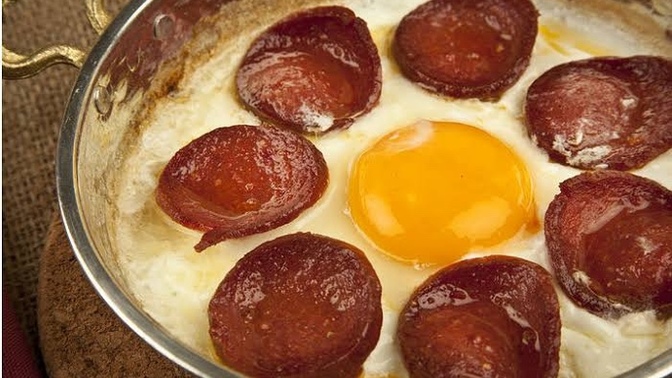 Do you taste “sucuklu yumurta” ?