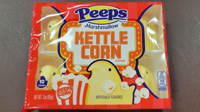 Would you eat Peeps - Kettle Corn Flavor?