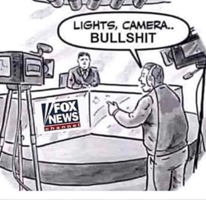 So…Fox settled to keep their people off the stand, yes?