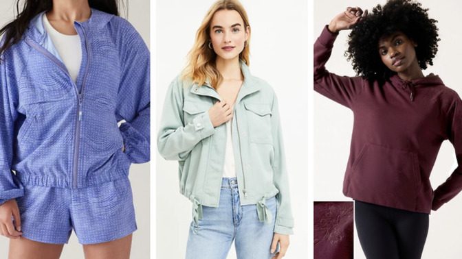 Which of these hoodies would look best in a petite body frame?