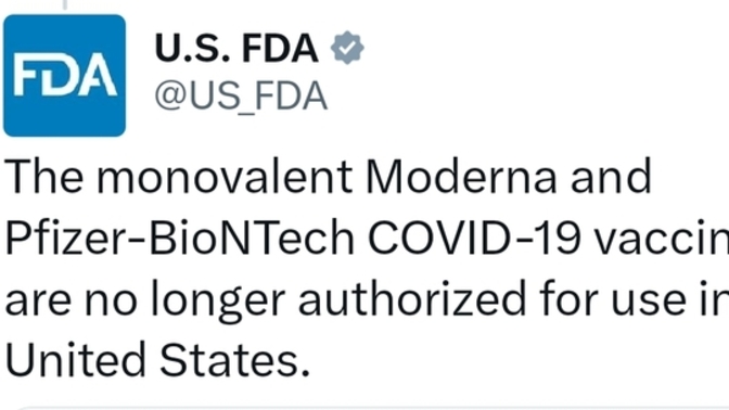 FDA banns Vaccines, how does that make you feel?