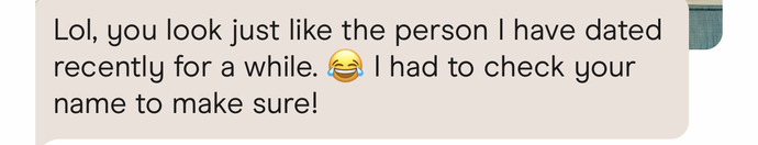 Anyone else think what this guy said as an intro message on dating app was a turn off?
