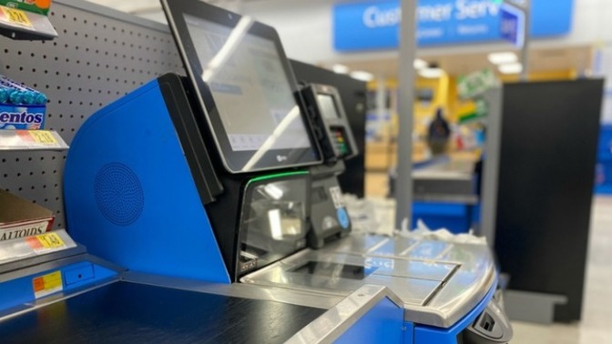 What's your opinion about self checkout taking over the registers, while opening up new jobs where they'll shop for you? Lazy or crazy?