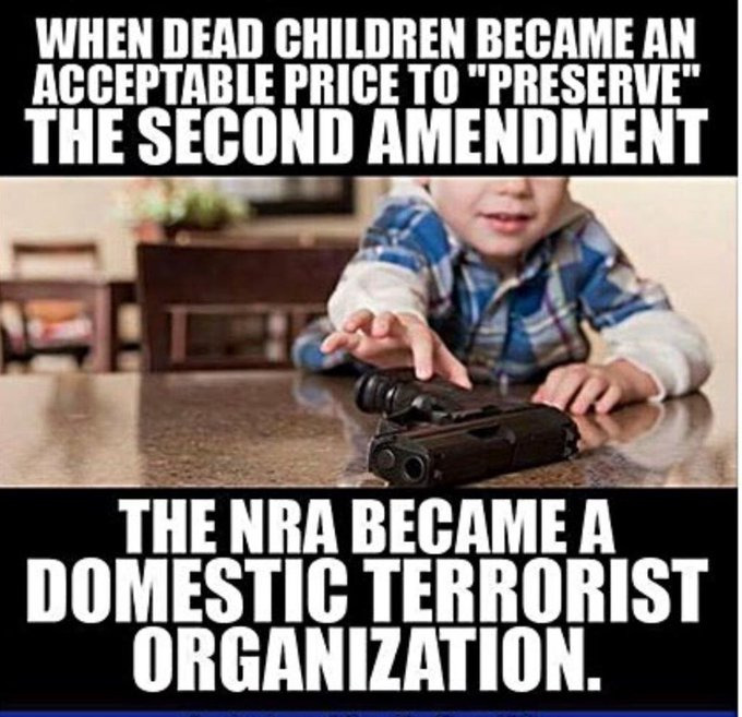 Right…so gun regulations?