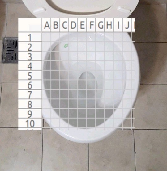 When youre at the urination station where do you normally aim?