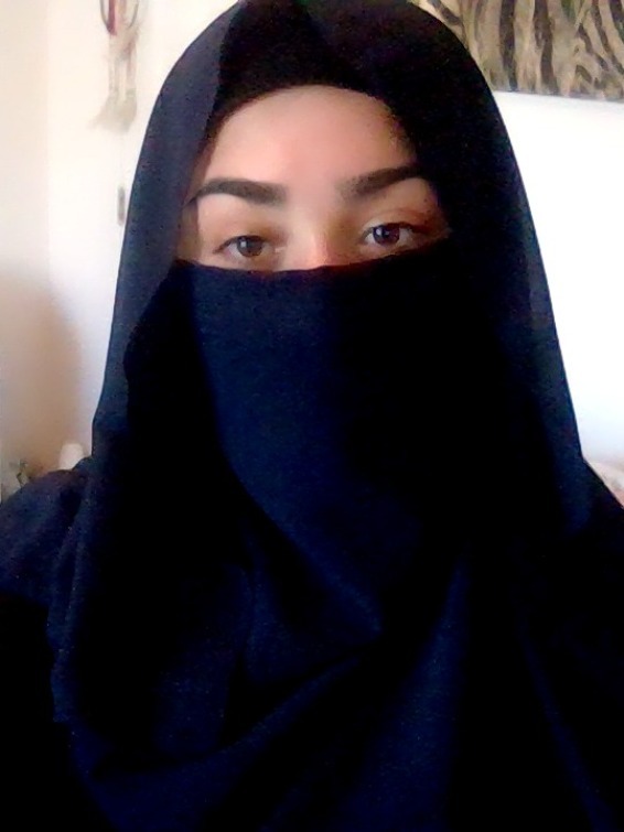How would you react if you see a woman in a veil?