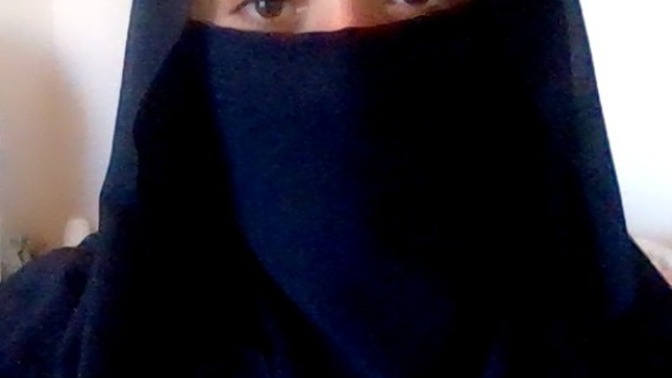 How would you react if you see a woman in a veil?