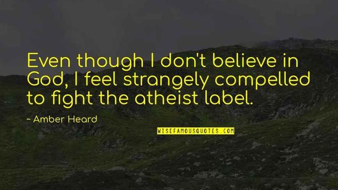 Is it possible to hate something, or someone, you don't even believe is real (ex. God)?