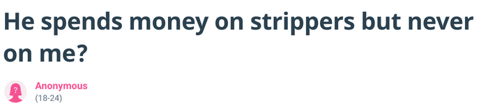 Become a stripper, problem solved!