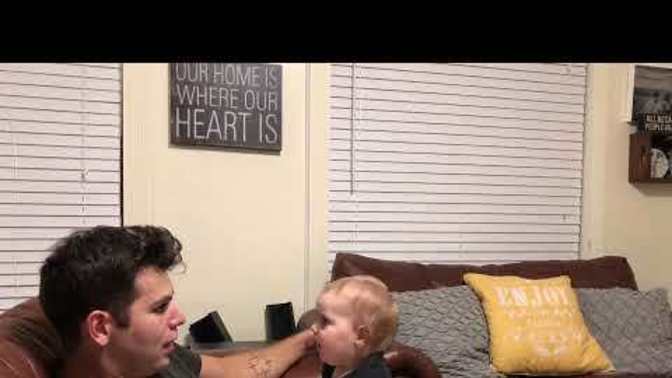Why do many babies cry after the father shaves his beard?