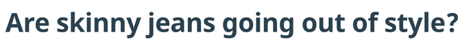 I Hope So!