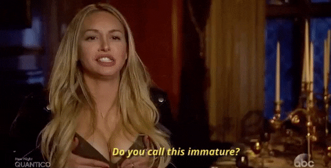 How mature vs immature are you out of 100%?