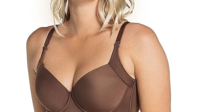 Do you like her bra? Would you wear it?