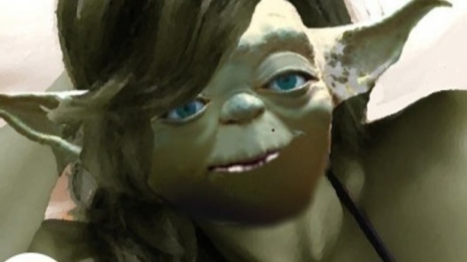 Should girls ask guys allow me to be a 'Forever Yoda'?