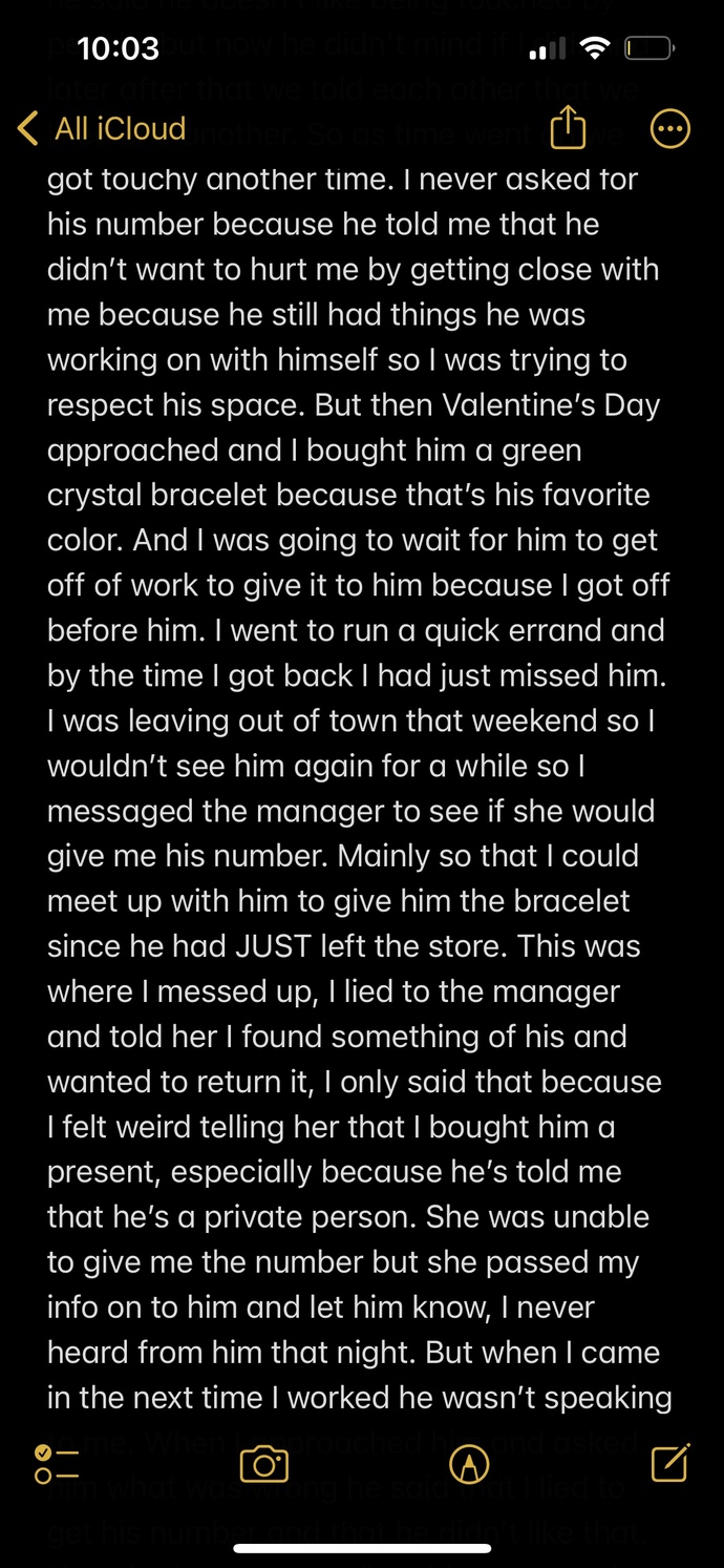 WARNING LONG POST- I need perspective especially if anyone is on the spectrum?