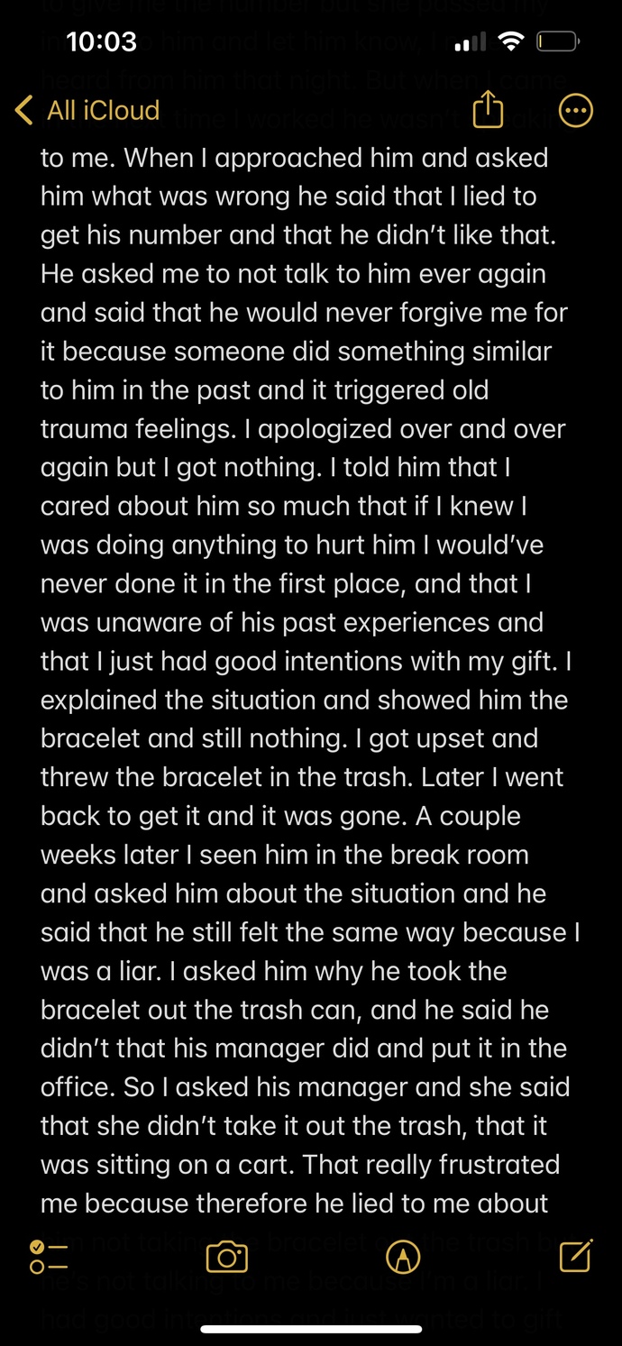 WARNING LONG POST- I need perspective especially if anyone is on the spectrum?