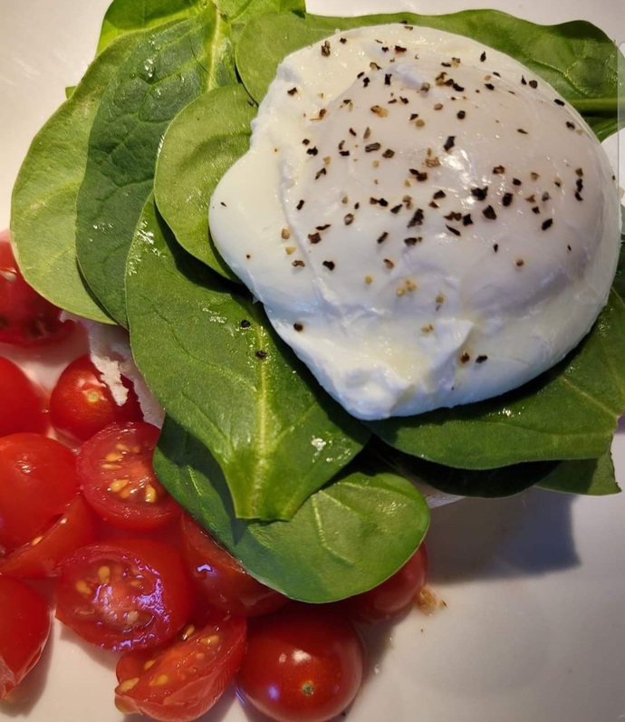 poached eggs